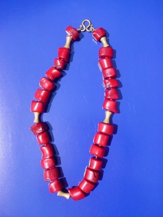 Coral Choker & detachable Varasite Disc with 22k - Image 2