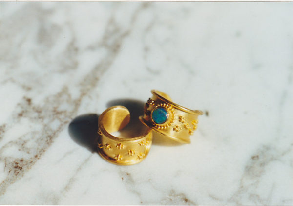 Opal Ear Cuff in 22k - Image 2